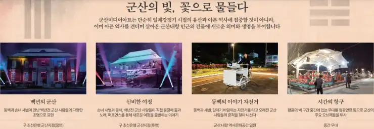 🌟 2025 군산 미디어아트, ‘군산의 빛, 꽃으로 물들다’ 🌟 - image